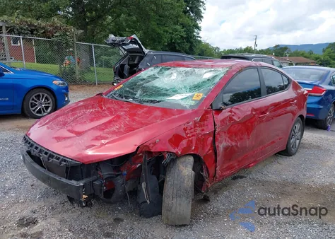 2017 Hyundai Elantra Se z USA, uszkodzony, nr VIN 5NPD84LF6HH192993